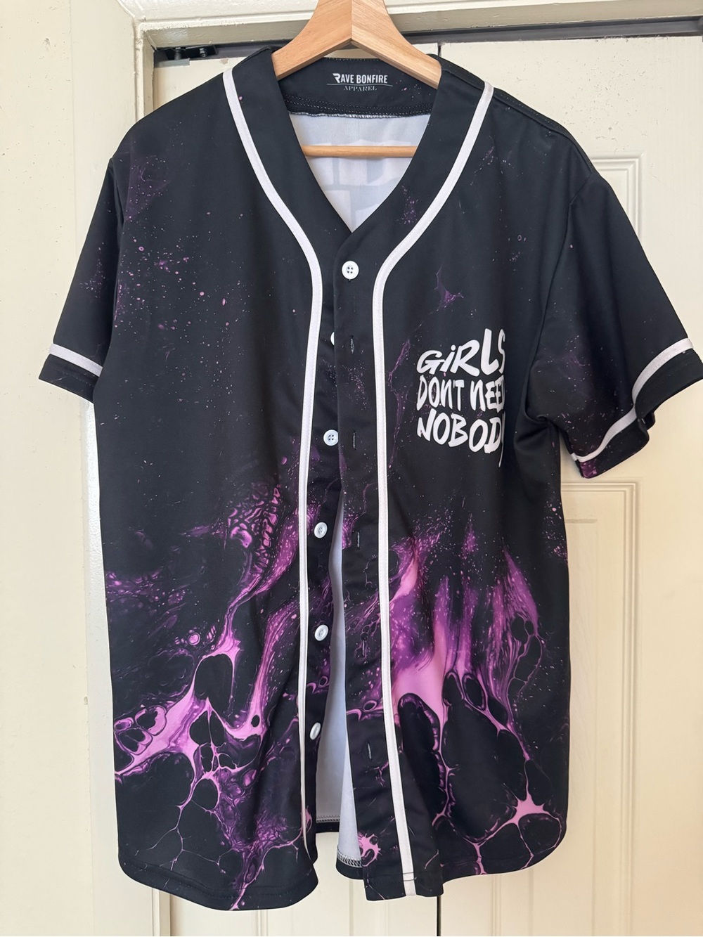 Rave Bonfire custom jersey